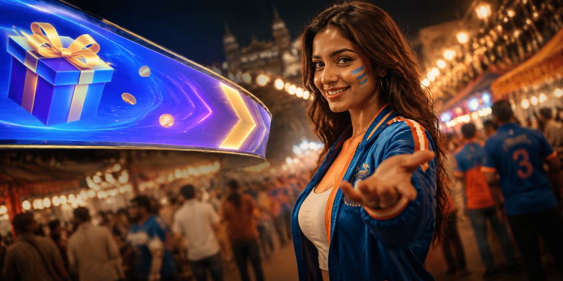 Player logging in at night for cricket betting